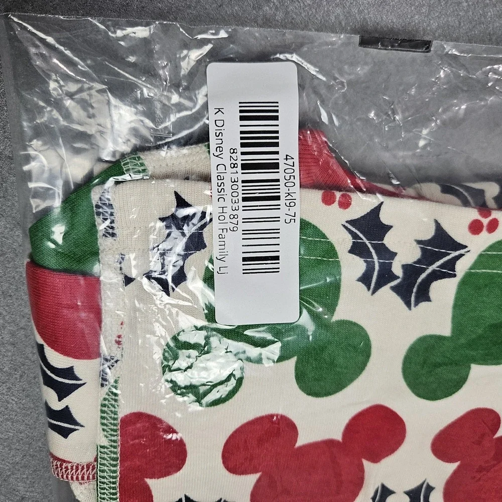 Hanna Andersson Pajamas Size 12-18 Months 75 CM Disney Mickey Mouse‎ Holiday NEW